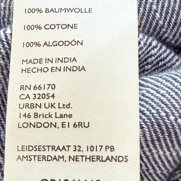 ANTHROPOLOGIE Pilcro Slub Twill Parachute Jogger Pants Wedegwood Blue Size L NEW - Picture 7 of 8